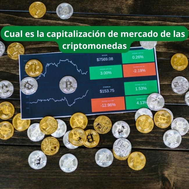 Cual es la capitalización de mercado de las criptomonedas